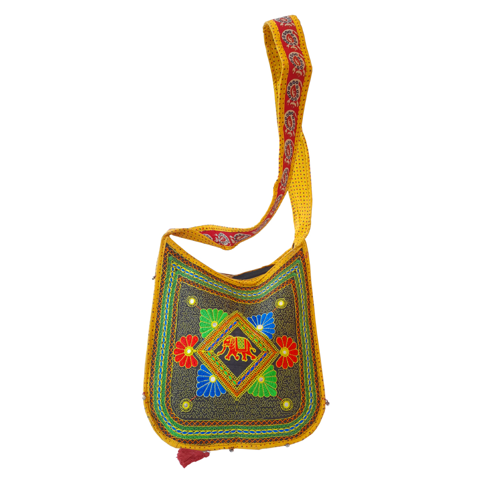 Velvet Sling Bag - Saanvi Fashion